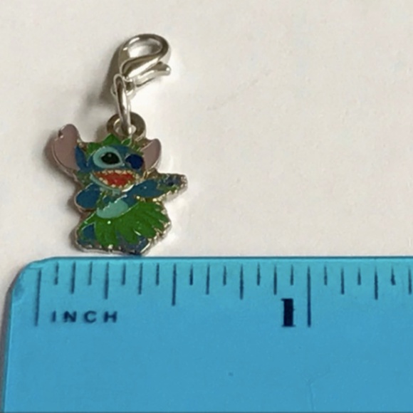 Disney Lilo & Stitch Charm Clip-On RARE Retired Aulani Hawaii Resort Zipper Pull - Picture 12 of 12